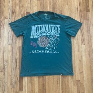 47 Teal Milwaukee Bucks Basketball Tee